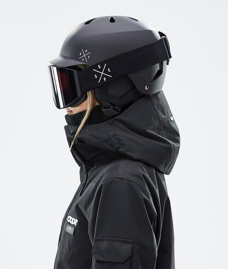 Dope Watts Classic Skihelm X-Up Matte Black