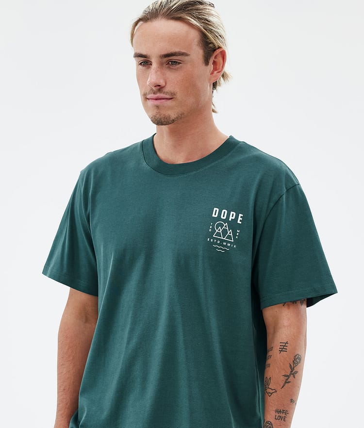 Dope Standard T-Shirt Herren Summit Bottle Green, Bild 3 von 5