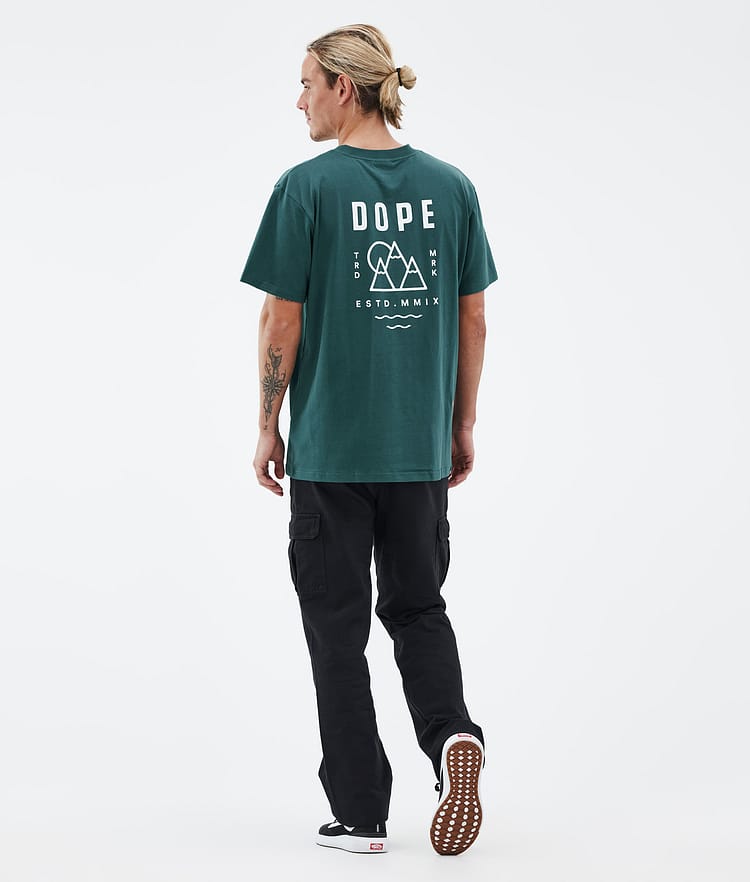 Dope Standard T-Shirt Herren Summit Bottle Green, Bild 4 von 5
