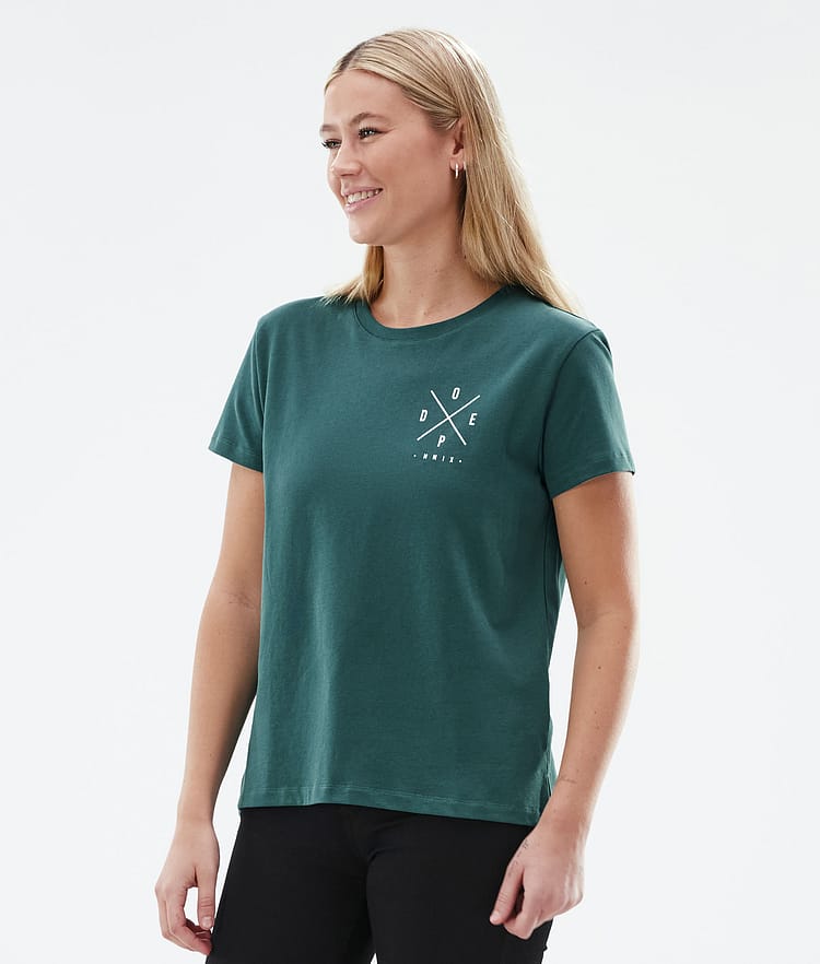 Dope Standard W T-Shirt Damen 2X-Up Bottle Green, Bild 1 von 6