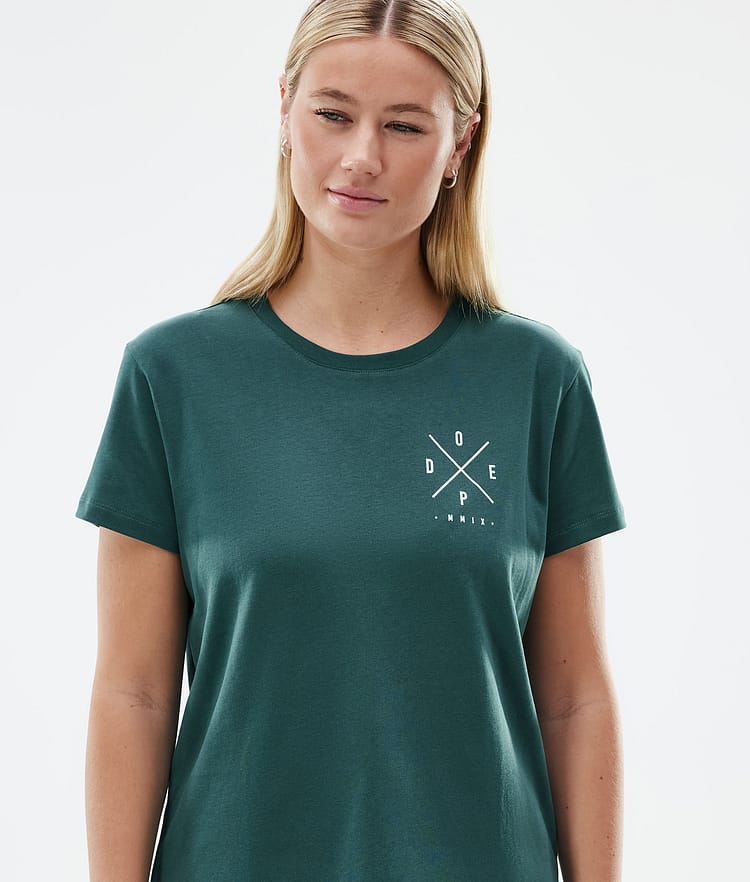 Dope Standard W T-Shirt Damen 2X-Up Bottle Green, Bild 3 von 6