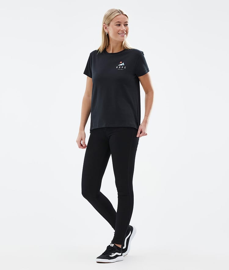 Dope Standard W T-Shirt Damen Ice Black