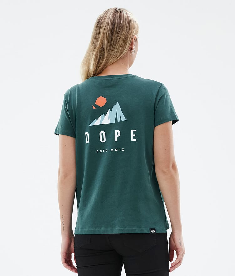 Dope Standard W T-Shirt Damen Ice Bottle Green