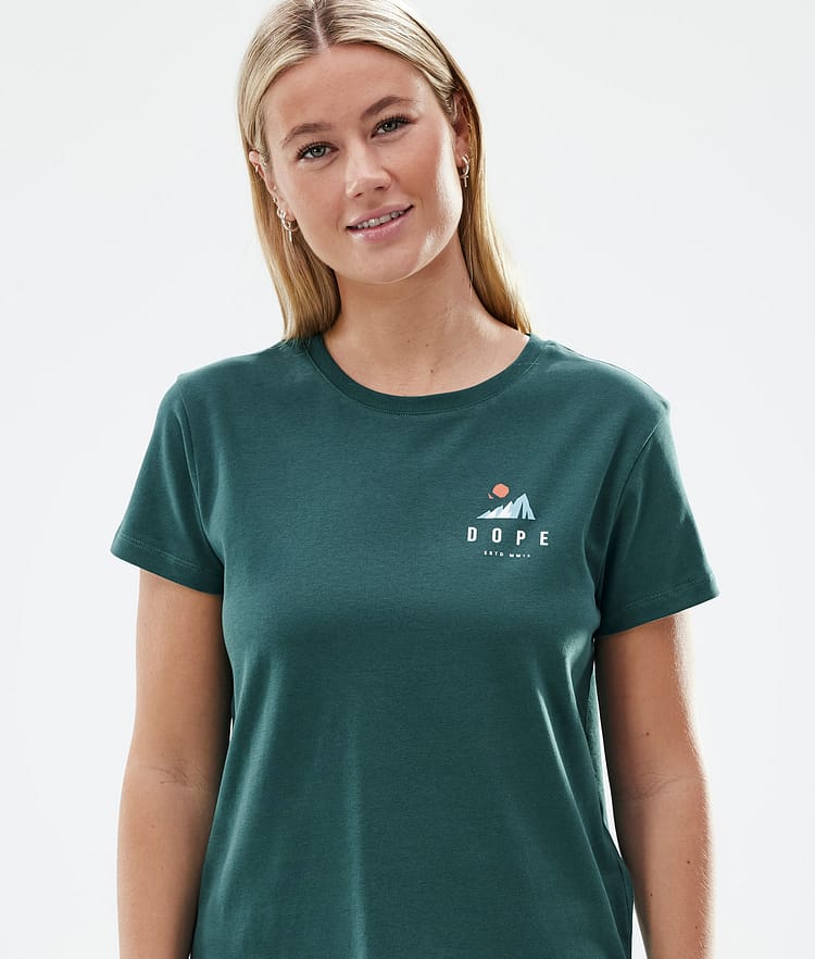 Dope Standard W T-Shirt Damen Ice Bottle Green, Image 3 of 6