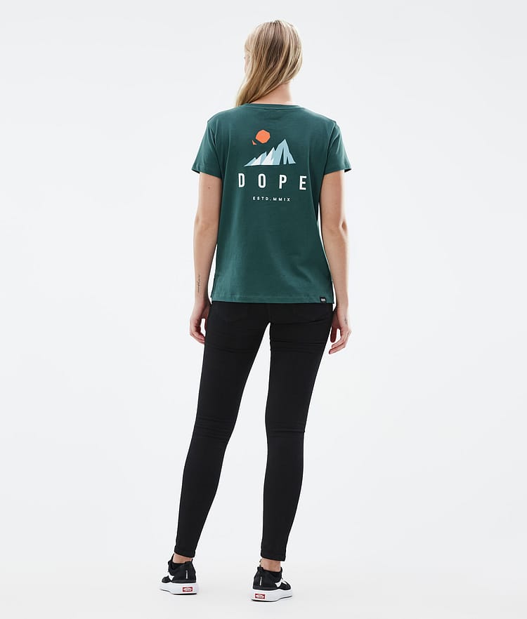 Dope Standard W T-Shirt Damen Ice Bottle Green, Image 4 of 6