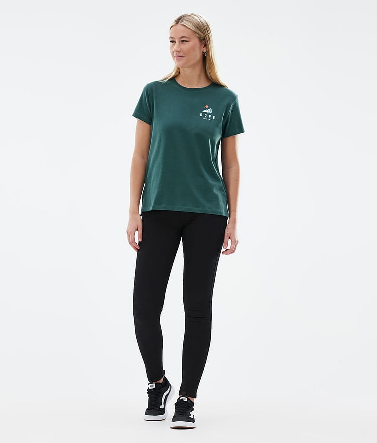 Dope Standard W T-Shirt Damen Ice Bottle Green, Image 5 of 6