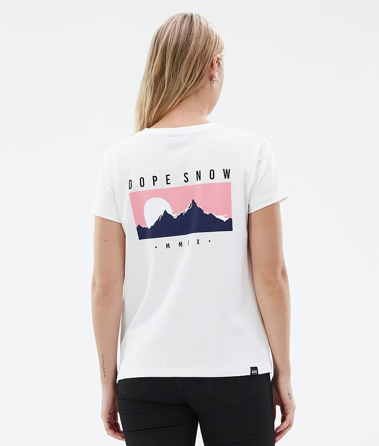 Dope Standard W T-Shirt Damen Silhouette White, Bild 1 von 6