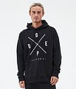Dope Common Hoodie Herren 2X-Up Black