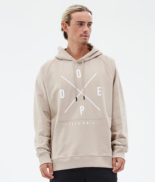 Dope Common Hoodie Herren Sand