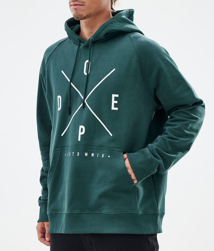 Dope Common Hoodie Herren 2X-Up Bottle Green, Bild 6 von 7