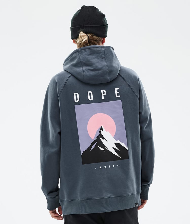 Dope Common Hoodie Herren Aphex Metal Blue