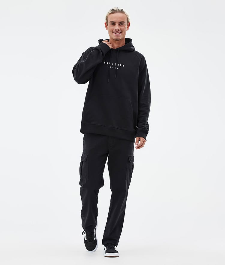 Dope Common Hoodie Herren Silhouette Black