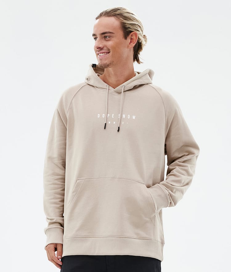 Dope Common Hoodie Herren Silhouette Sand