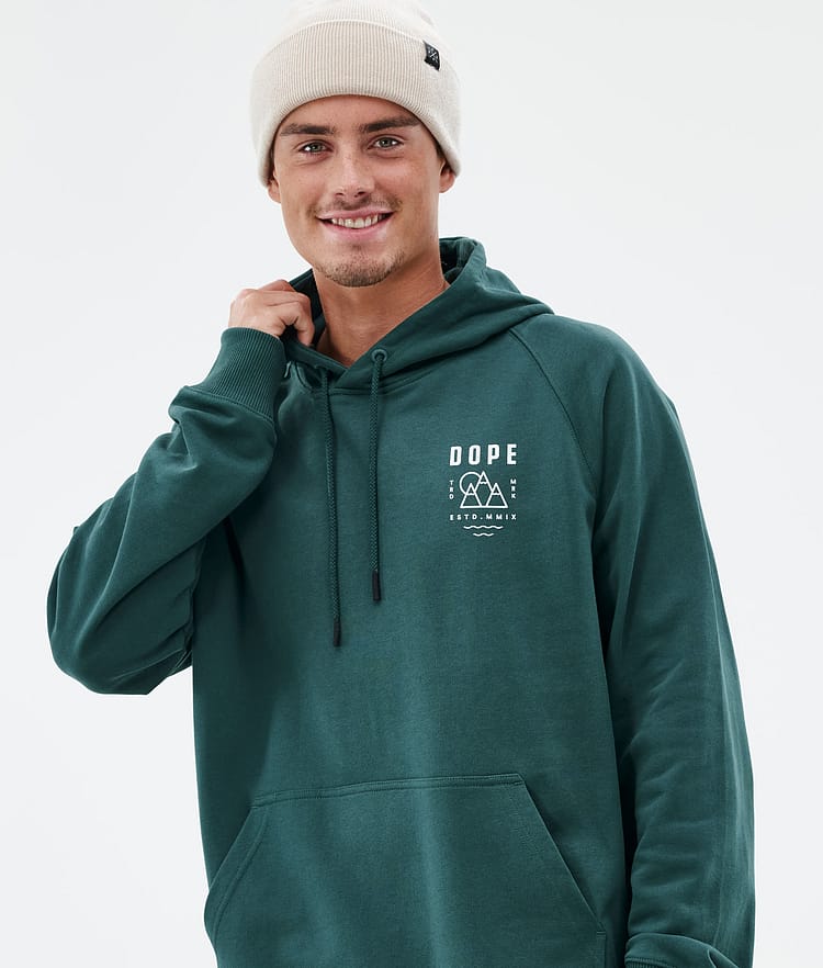 Dope Common Hoodie Herren Summit Bottle Green, Bild 3 von 7