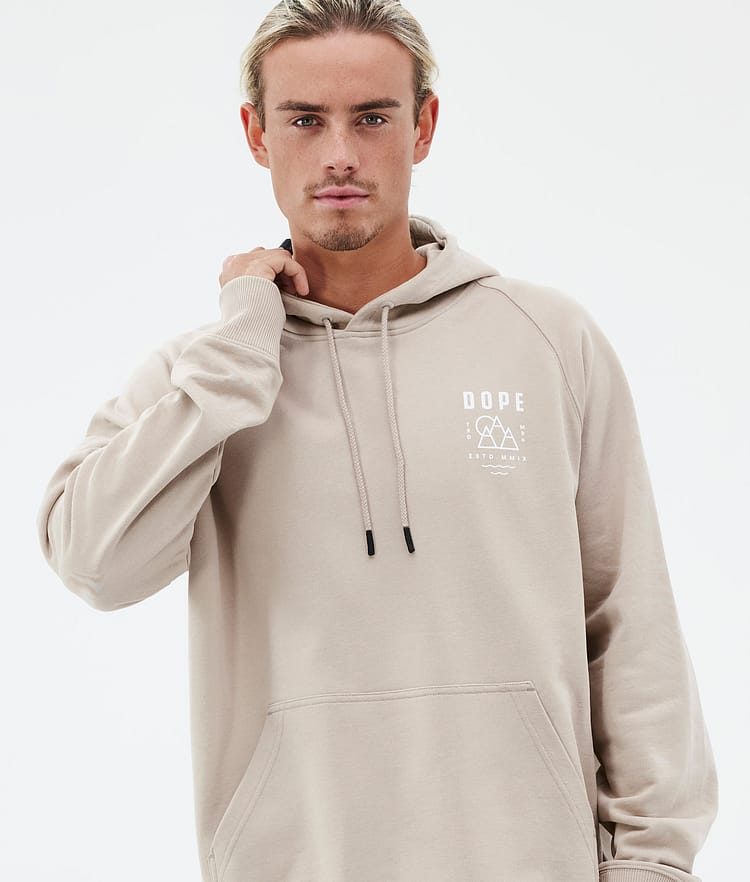 Dope Common Hoodie Herren Summit Sand