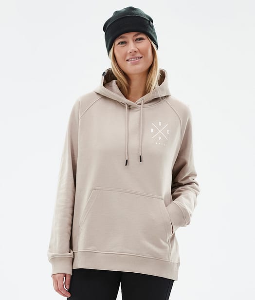 Dope Common W Hoodie Damen Sand