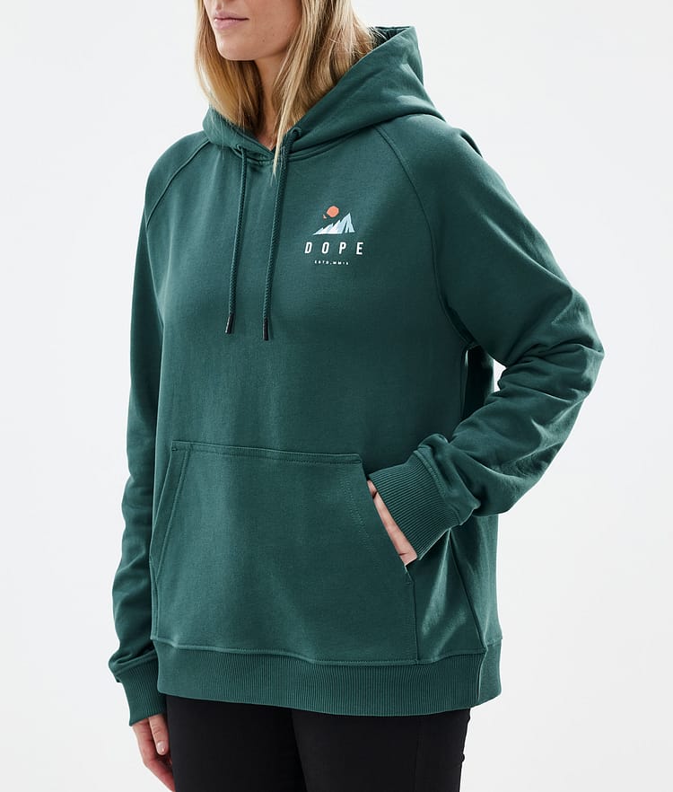 Dope Common W Hoodie Damen Ice Bottle Green, Bild 6 von 7