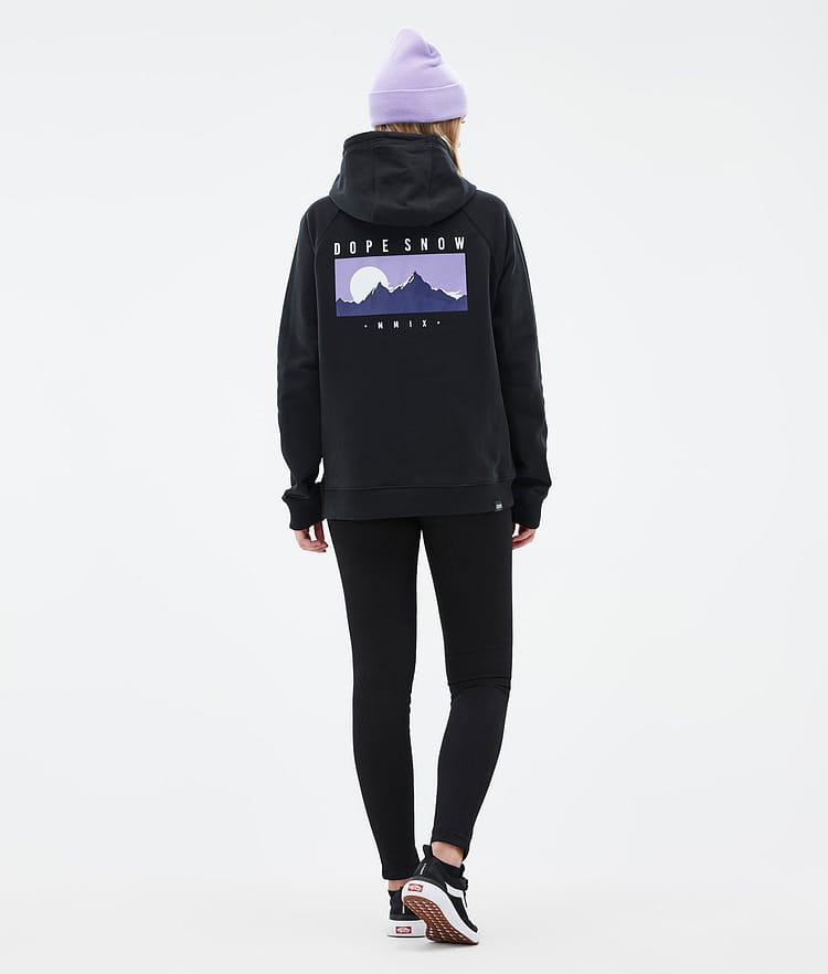 Dope Common W Hoodie Damen Silhouette Black