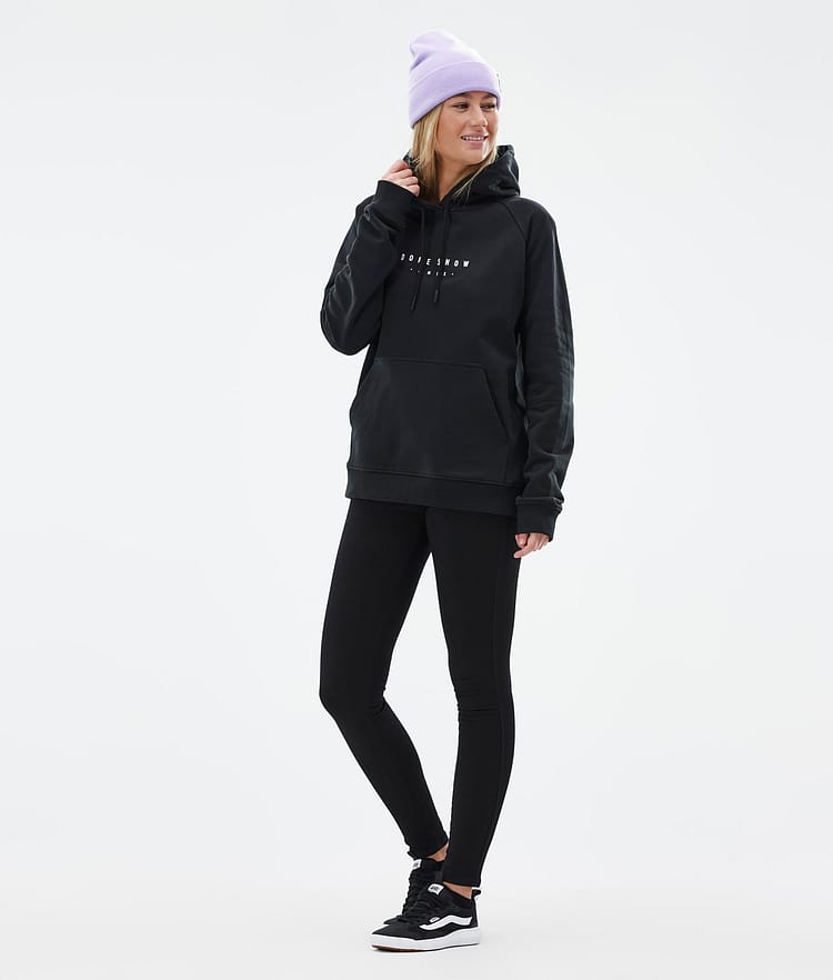 Dope Common W Hoodie Damen Silhouette Black