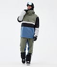 Dope Legacy Track Snowboardjacke Herren Greenish/Light Grey/Black/Blue Steel Renewed, Bild 2 von 8