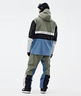 Dope Legacy Track Snowboardjacke Herren Greenish/Light Grey/Black/Blue Steel Renewed, Bild 4 von 8