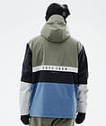 Dope Legacy Track Snowboardjacke Herren Greenish/Light Grey/Black/Blue Steel, Bild 6 von 8