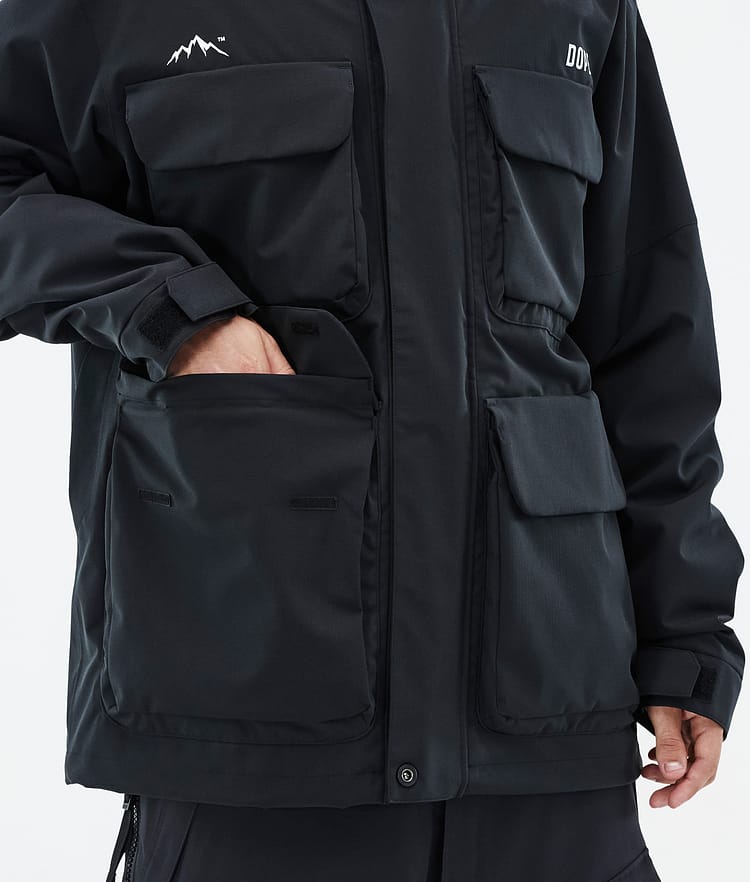 Dope Zenith Snowboardjacke Herren Black, Bild 9 von 10
