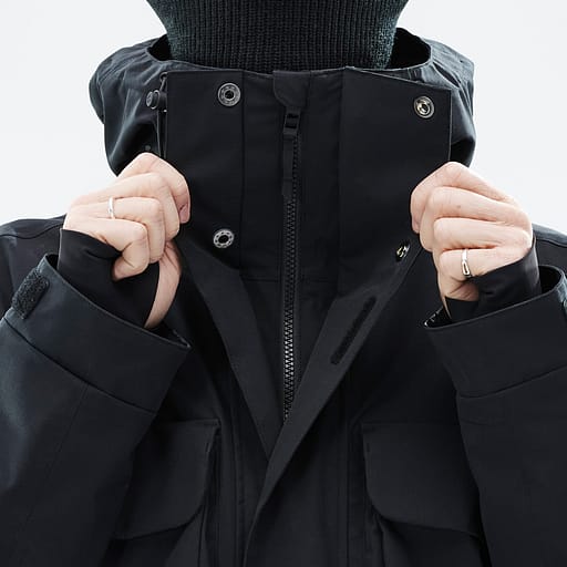 Frontreißverschluss mit doppelter Schutzleiste Hauptdetailproduktbild,