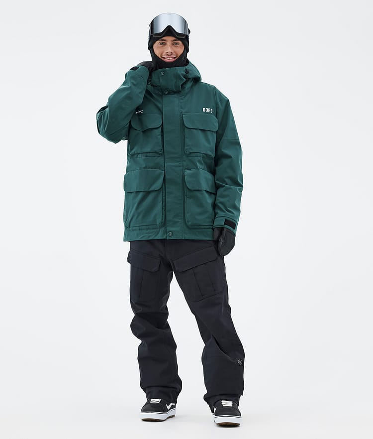 Dope Zenith Snowboardjacke Herren Bottle Green, Bild 2 von 10