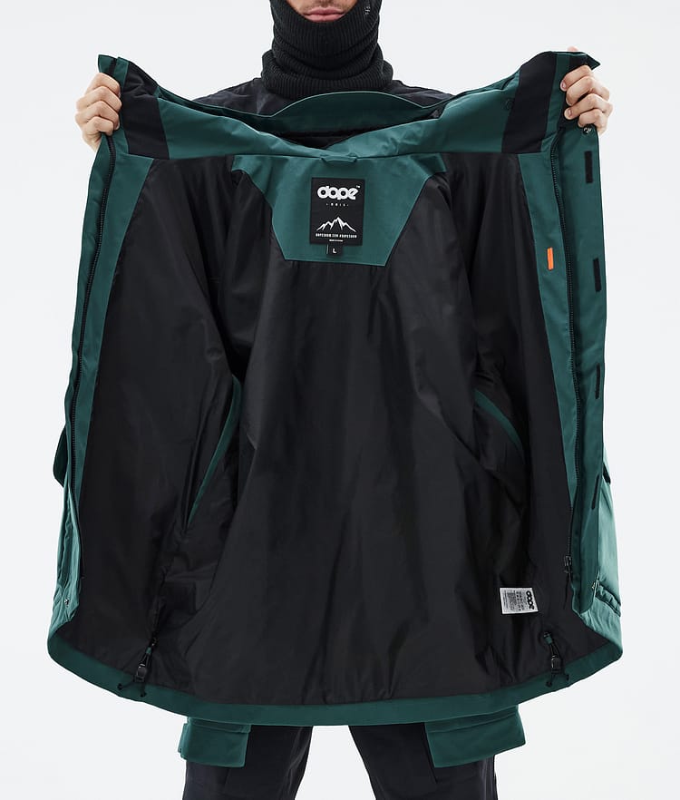 Dope Zenith Snowboardjacke Herren Bottle Green