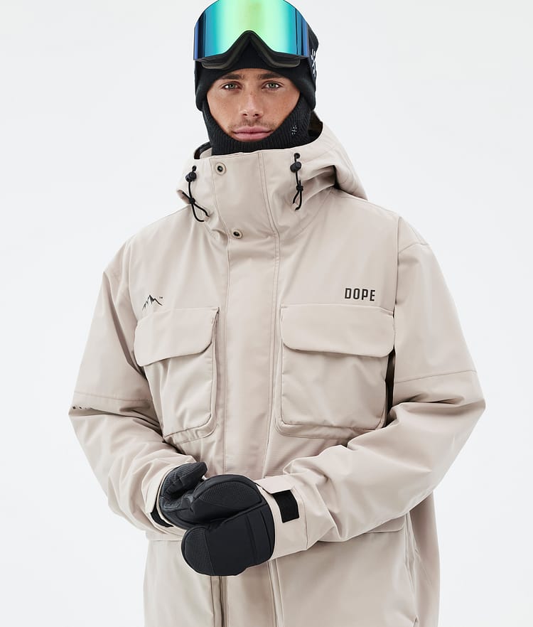 Dope Zenith Snowboardjacke Herren Sand Renewed, Bild 2 von 11