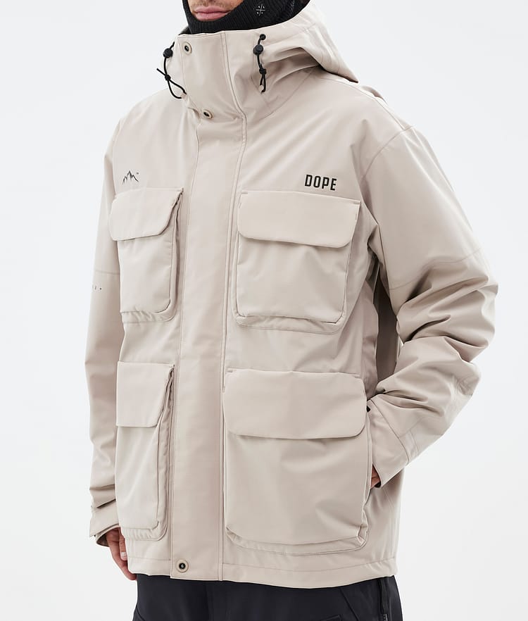 Dope Zenith Snowboardjacke Herren Sand Renewed, Bild 8 von 11