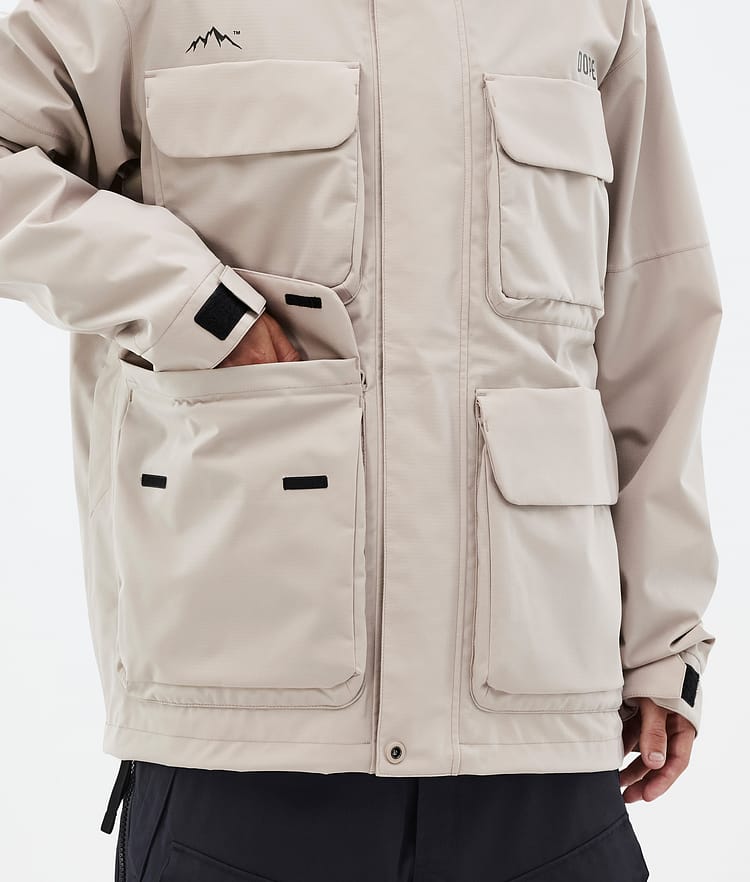 Dope Zenith Snowboardjacke Herren Sand Renewed, Bild 10 von 11