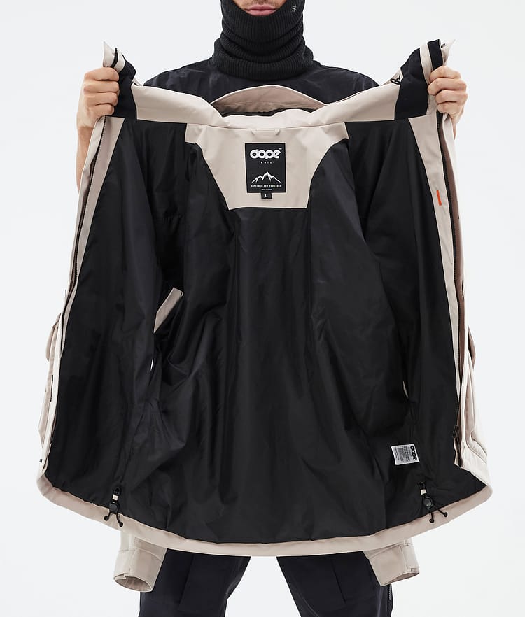 Dope Zenith Snowboardjacke Herren Sand Renewed, Bild 11 von 11