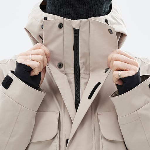 Frontreißverschluss mit doppelter Schutzleiste Hauptdetailproduktbild,