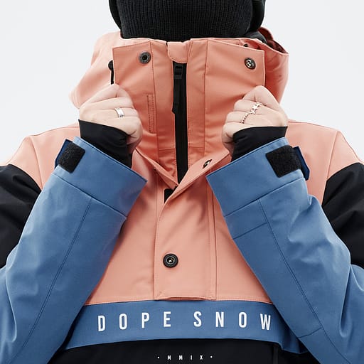 Halber Reißverschluss mit doppelter Schutzleiste Hauptdetailproduktbild,