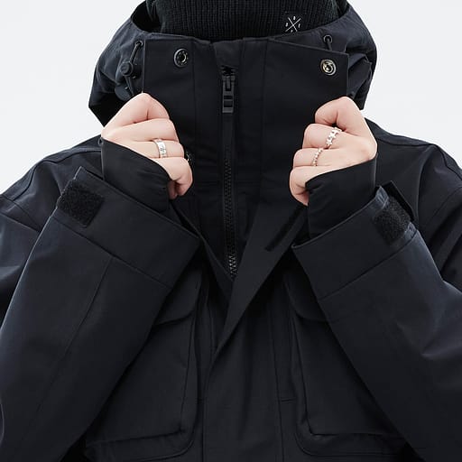 Frontreißverschluss mit doppelter Schutzleiste Hauptdetailproduktbild,