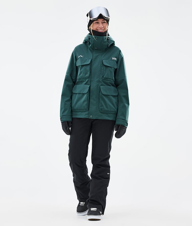 Dope Zenith W Snowboardjacke Damen Bottle Green Renewed, Bild 2 von 10
