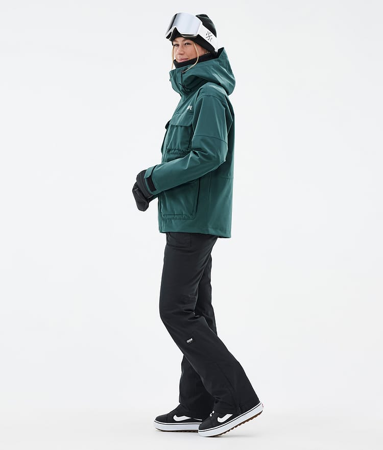 Dope Zenith W Snowboardjacke Damen Bottle Green Renewed, Bild 3 von 10