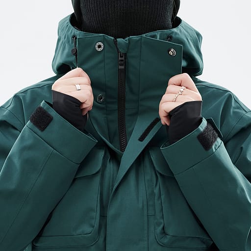 Frontreißverschluss mit doppelter Schutzleiste Hauptdetailproduktbild,