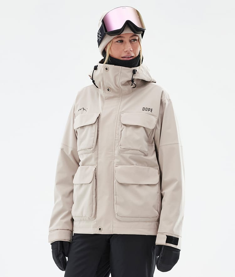 Dope Zenith W Skijacke Damen Sand