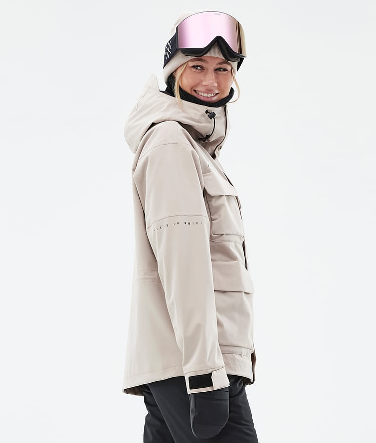 Dope Zenith W Skijacke Damen Sand, Bild 5 von 10