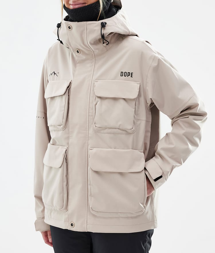 Dope Zenith W Skijacke Damen Sand, Bild 7 von 10