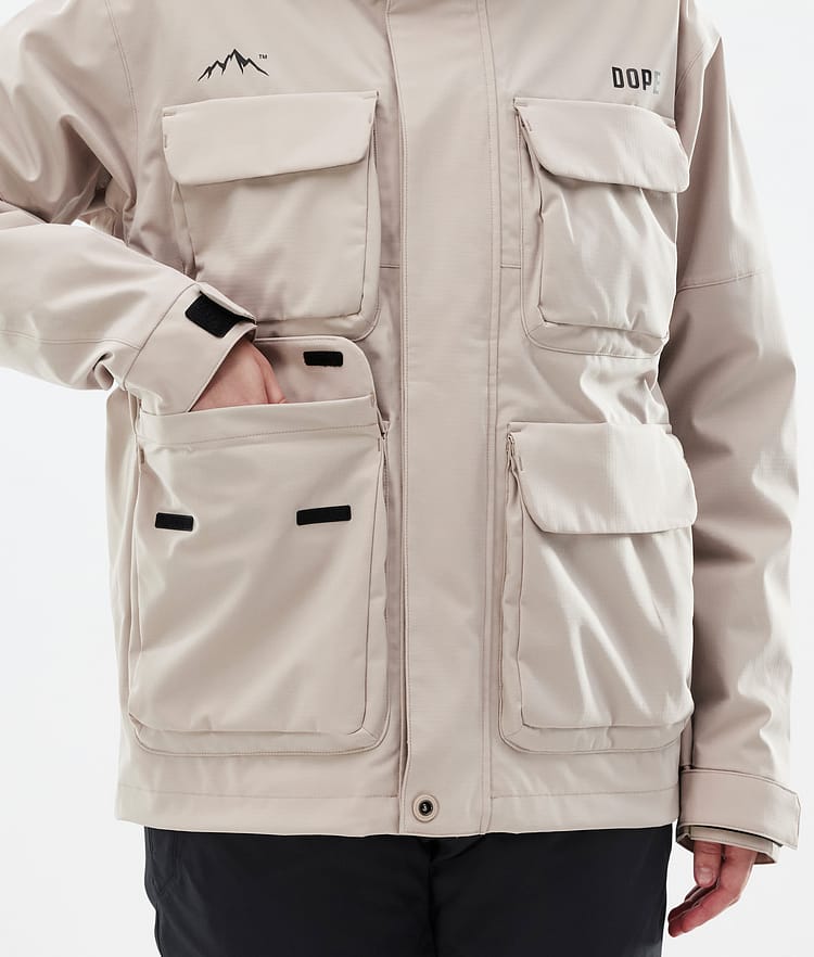 Dope Zenith W Skijacke Damen Sand, Bild 9 von 10