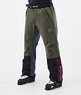 Dope Blizzard Track Skihose Herren OIive Green/Burgundy/Metal Blue/Black, Bild 1 von 5