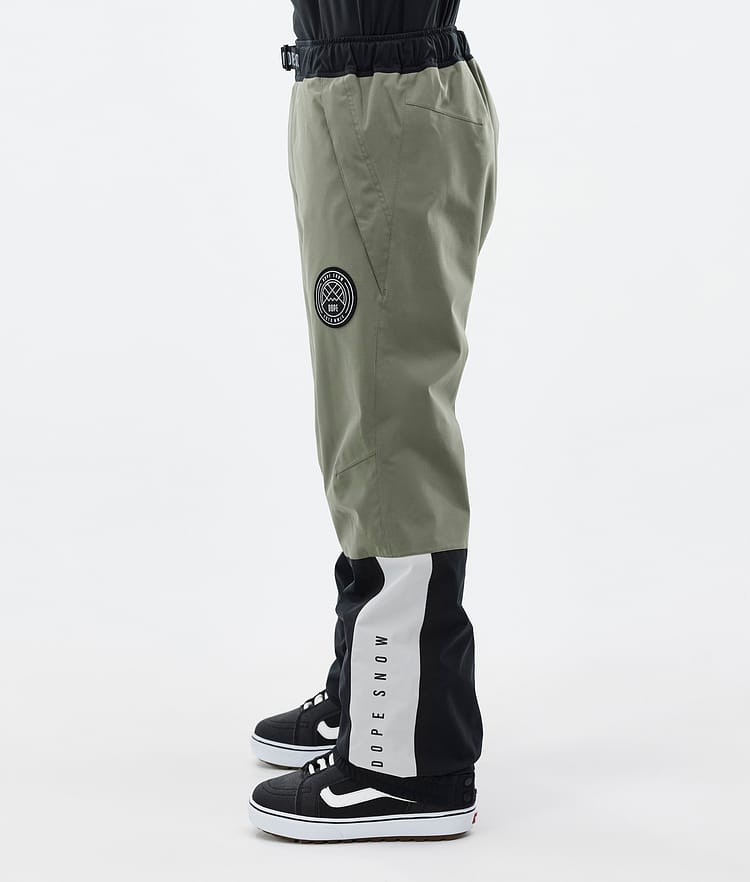 Dope Blizzard Track Snowboardhose Herren Greenish/Light Grey/Black/Blue Steel, Bild 3 von 5