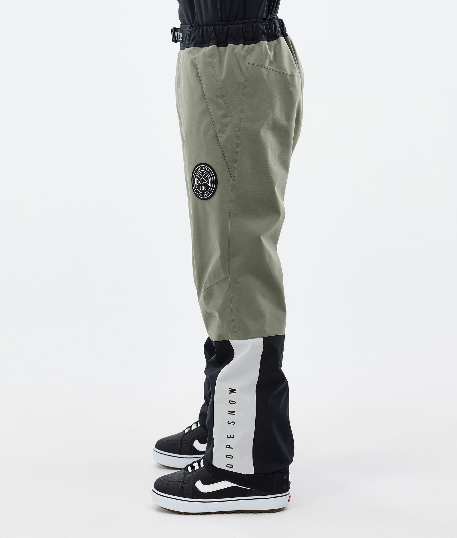 Dope Blizzard Track Snowboardhose Herren Greenish/Light Grey/Black/Blue Steel, Bild 3 von 5