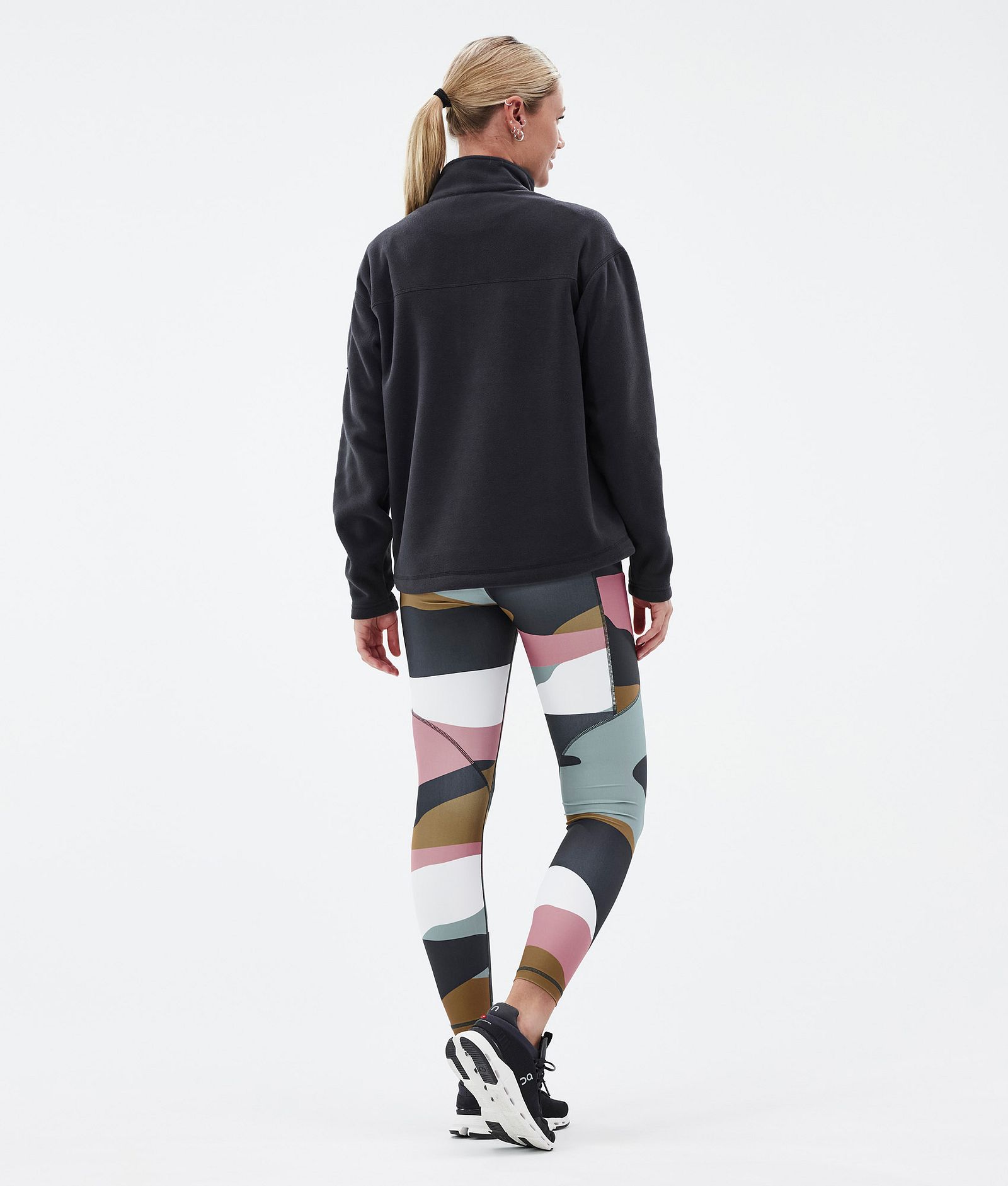 Dope Lofty Tech Leggings Damen Shards Gold Muted Pink, Bild 4 von 8