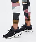 Dope Lofty Tech Leggings Damen Shards Gold Muted Pink, Bild 8 von 8