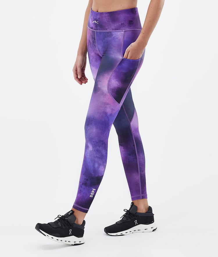 Dope Lofty Tech Leggings Damen Dusk